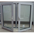 Aluminium Double Sashes Windows with Double Glazing for Sale